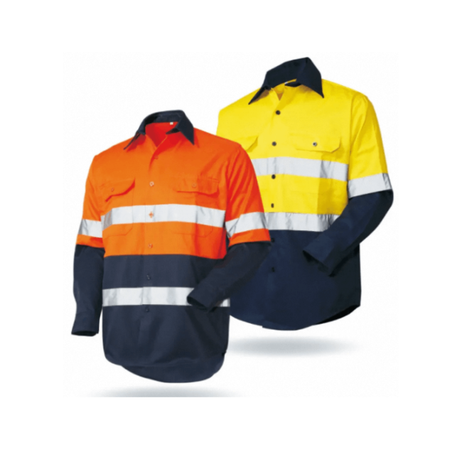 Factory directly customizable Industrial working safety Reflective work jackets
